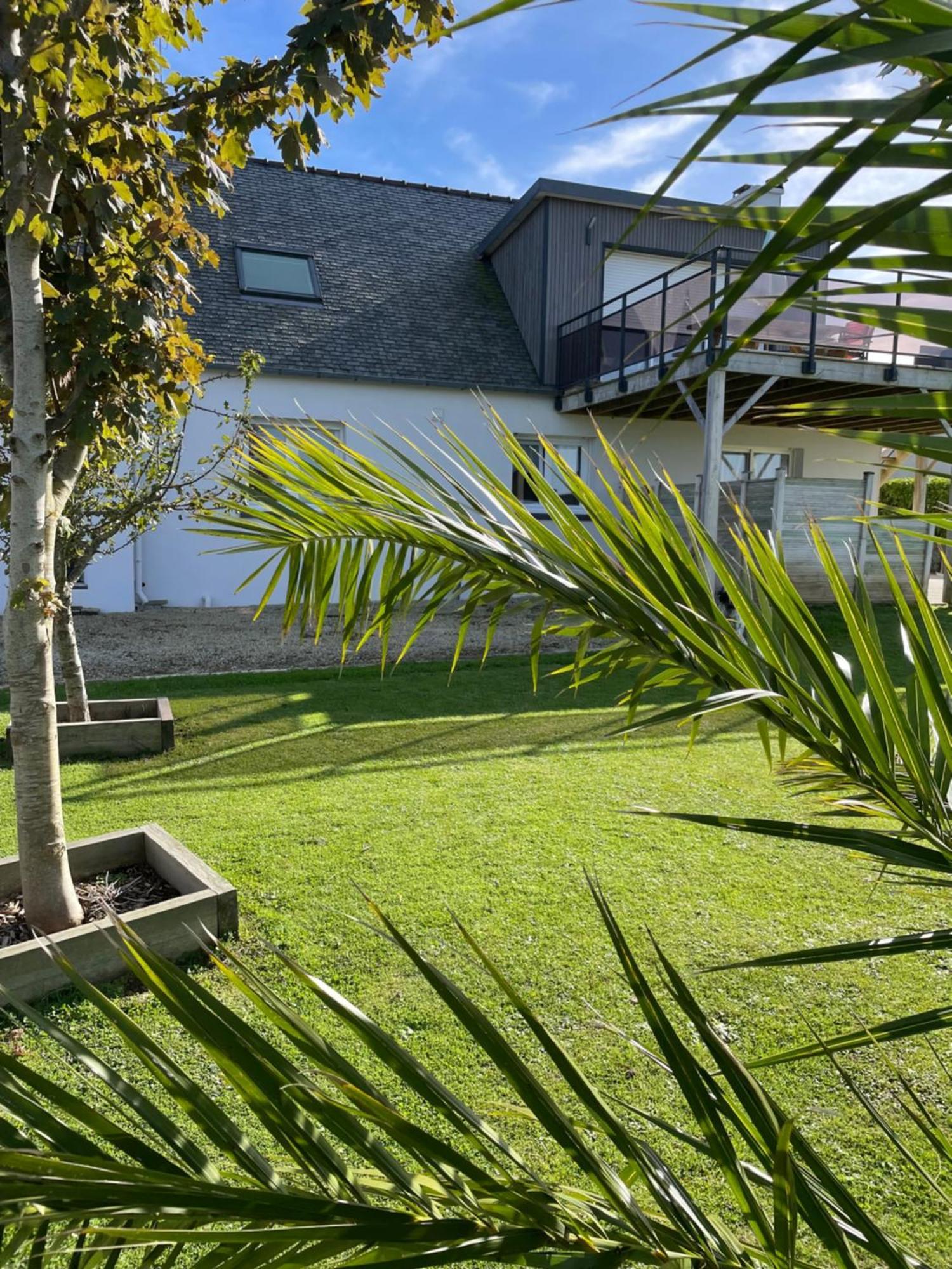 Villa Ker-Lina Sea View, Calm Guaranteed à Plounévez-Lochrist Extérieur photo